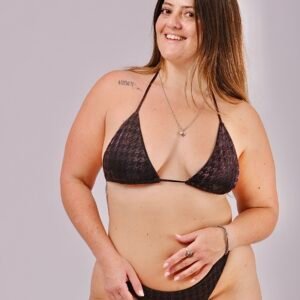 ZOHAR |PINK - PURPLE LUREX SWIMWEAR